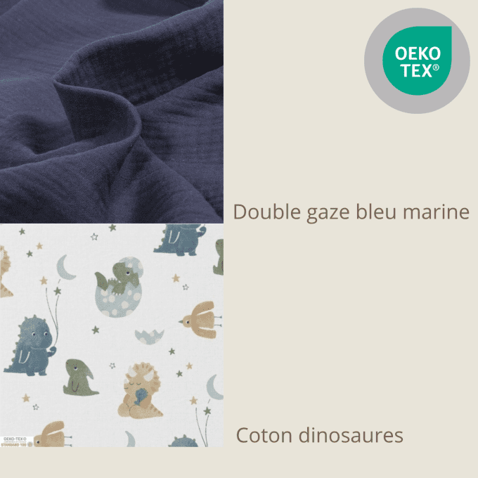 Gigoteuse bébé Dinosaure personnalisée