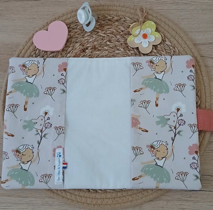 Protège carnet de santé Danseuse & Petite voiture