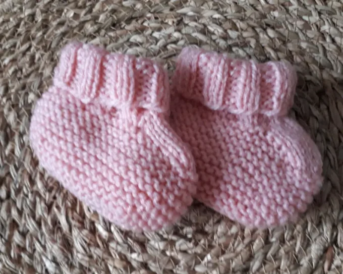 ENSEMBLE EN LAINE ROSE