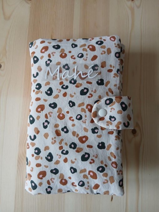 Pochette à langer prénom coton graou/rayure/vichy
